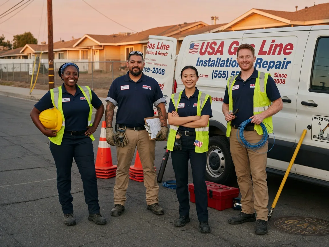 Gas Line Installation company in Vale, NC